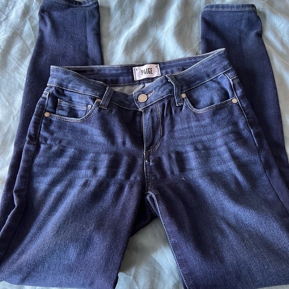 Paige skinny jeans size 26